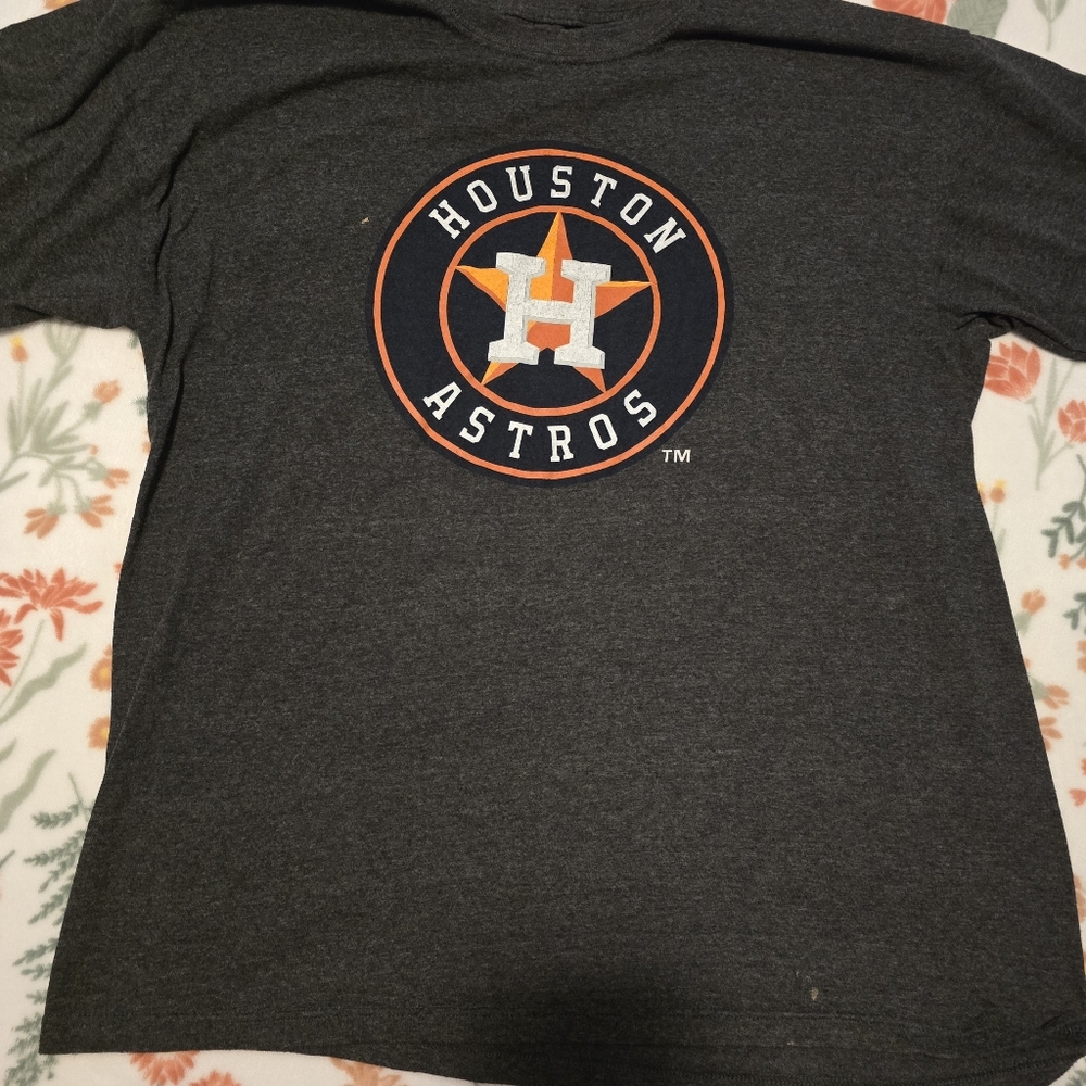 Houston Astros M&O Gold L Large 2017 World Series Miller Gray